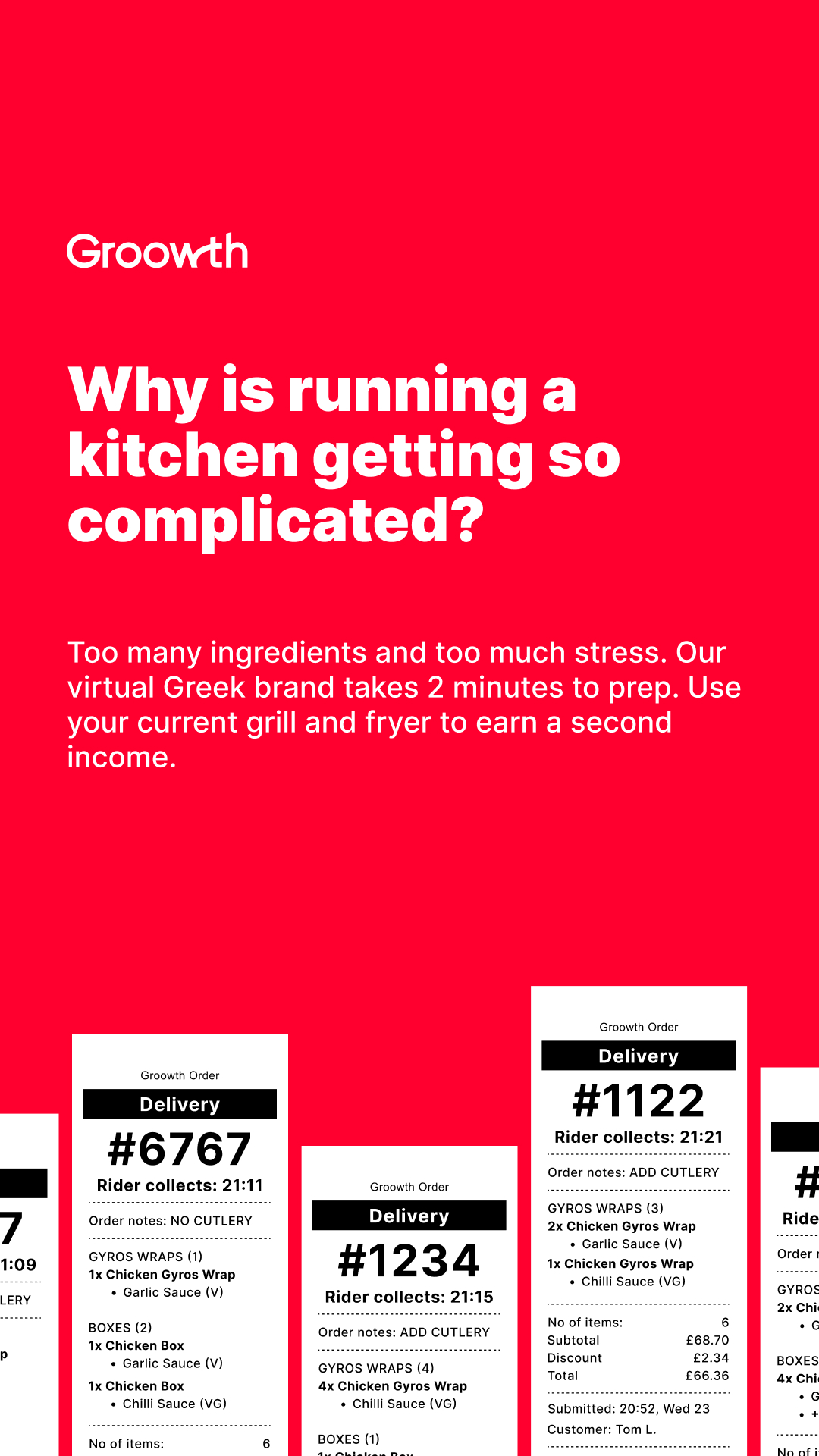 Groowth Facebook ad from Mar 6, 2026