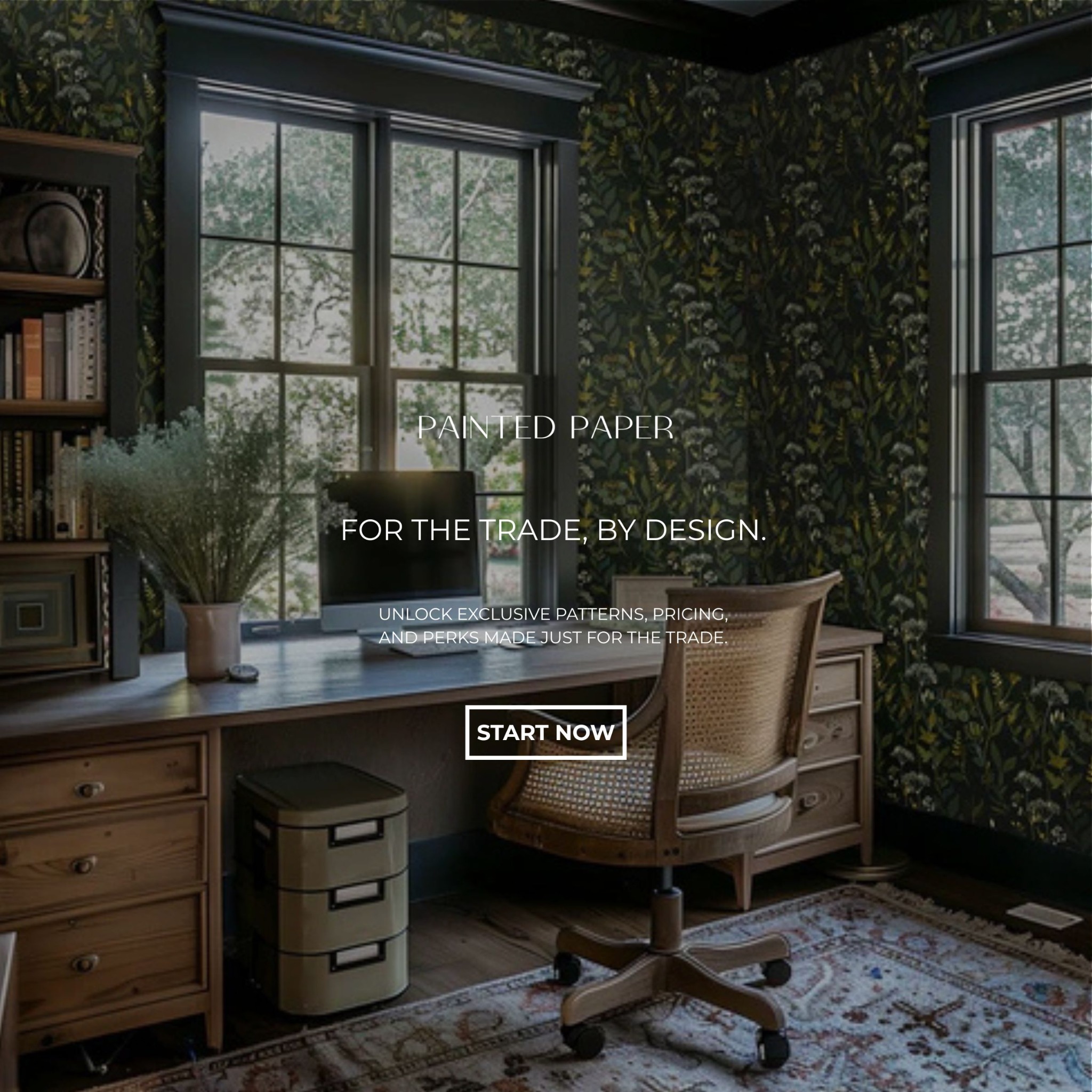 The Painted Paper Facebook ad
