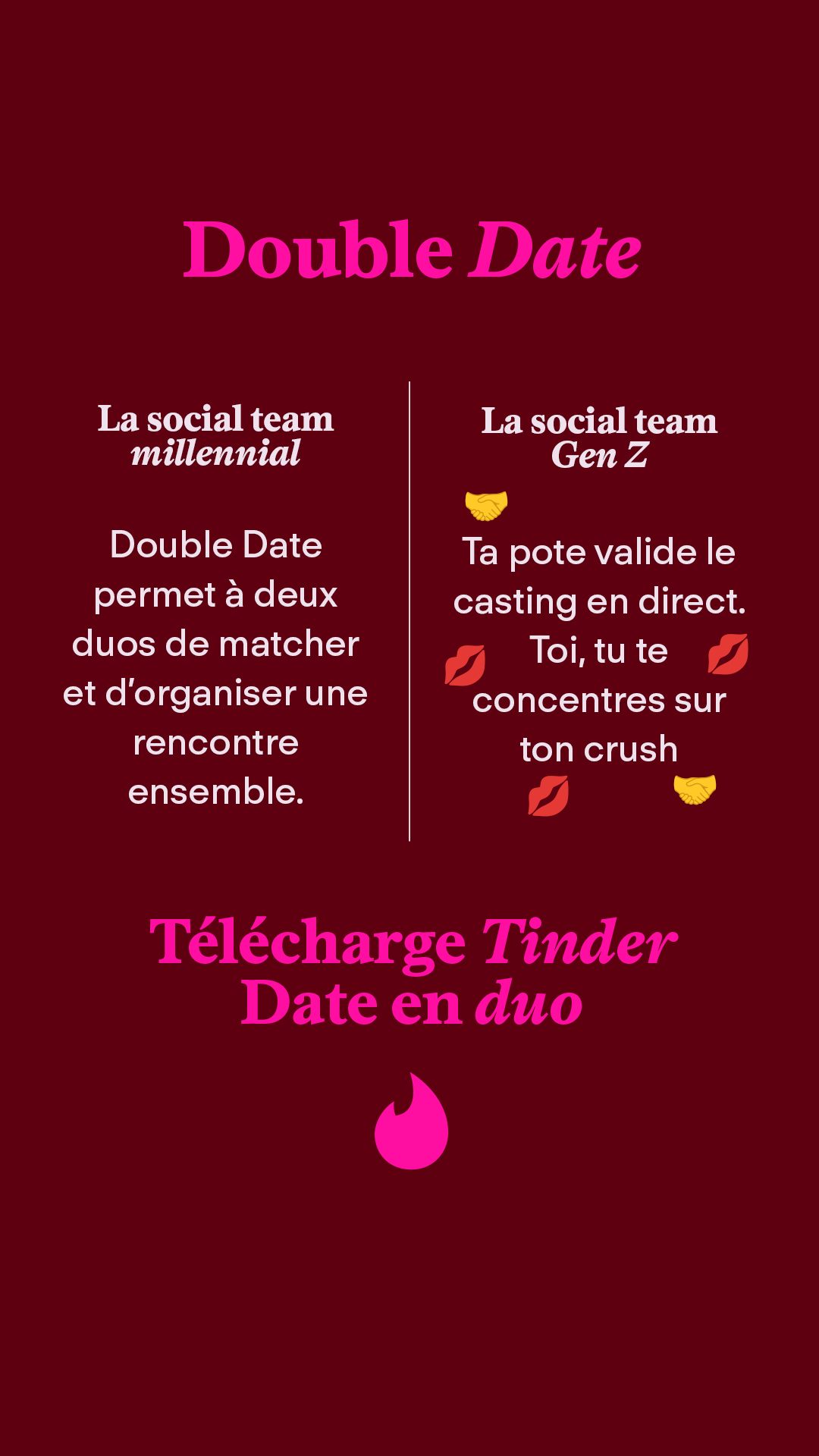 Tinder Facebook ad from Aug 10, 2026