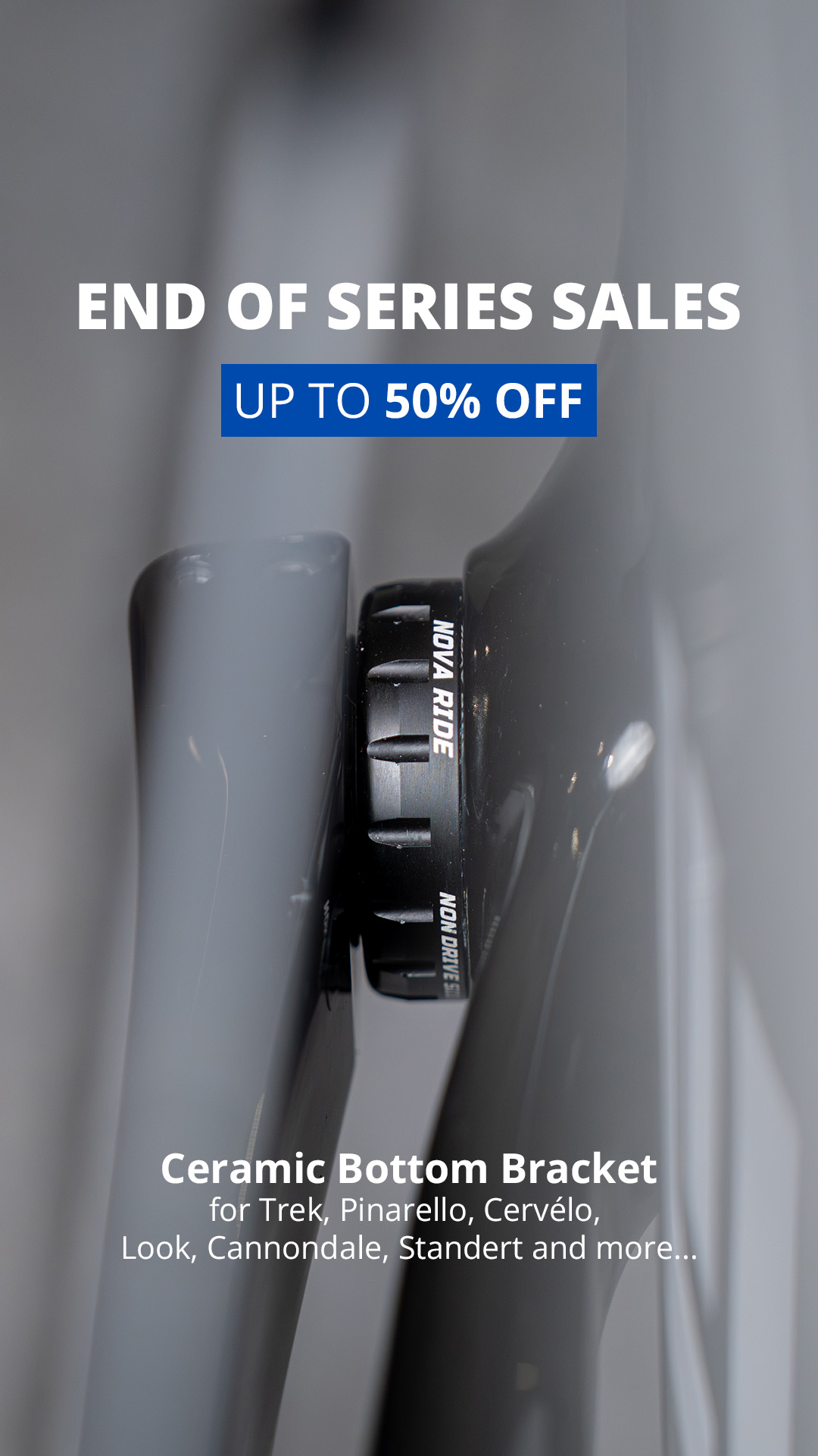 NOVA RIDE Facebook ad: End-of-Series Sales