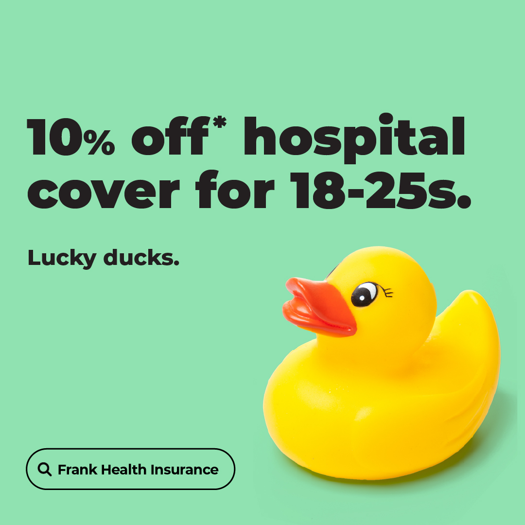 Frank Health Insurance Facebook ad