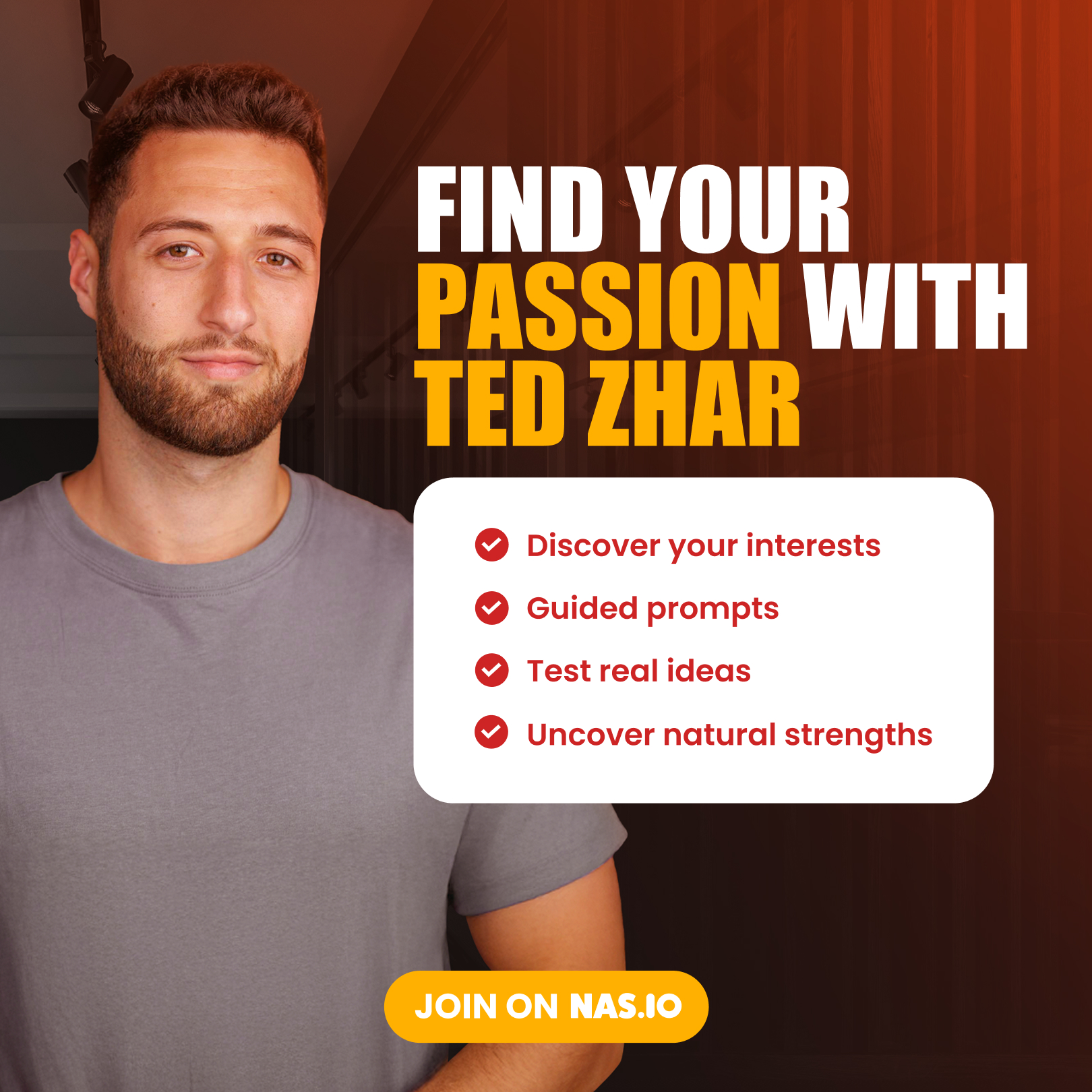 Ted Zhar Facebook ad from Jan 13, 2026