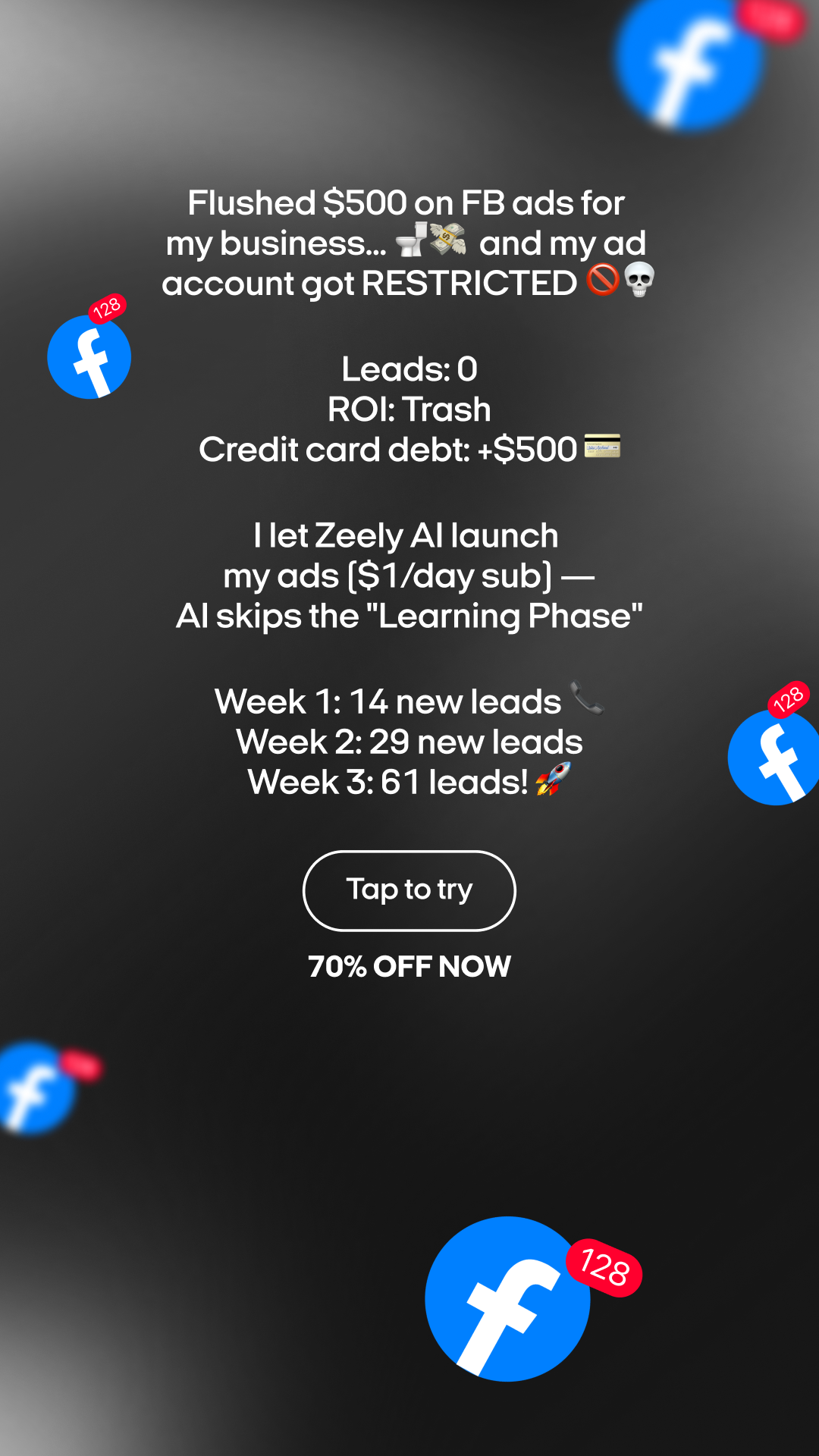 Zeely Facebook ad
