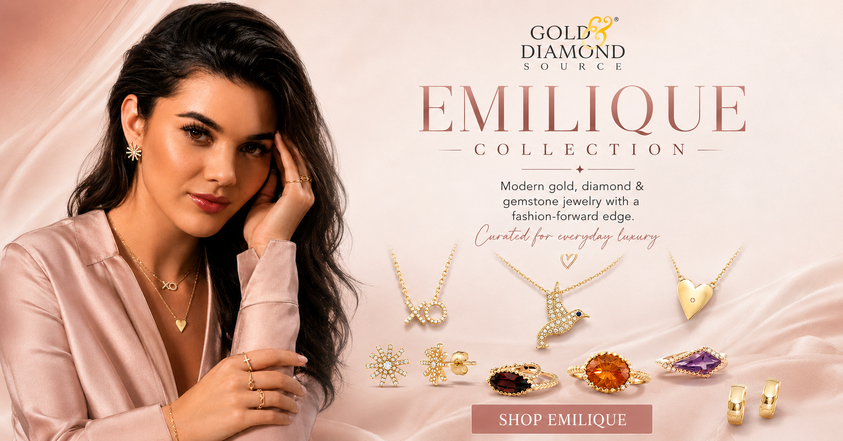 Gold & Diamond Source Facebook ad