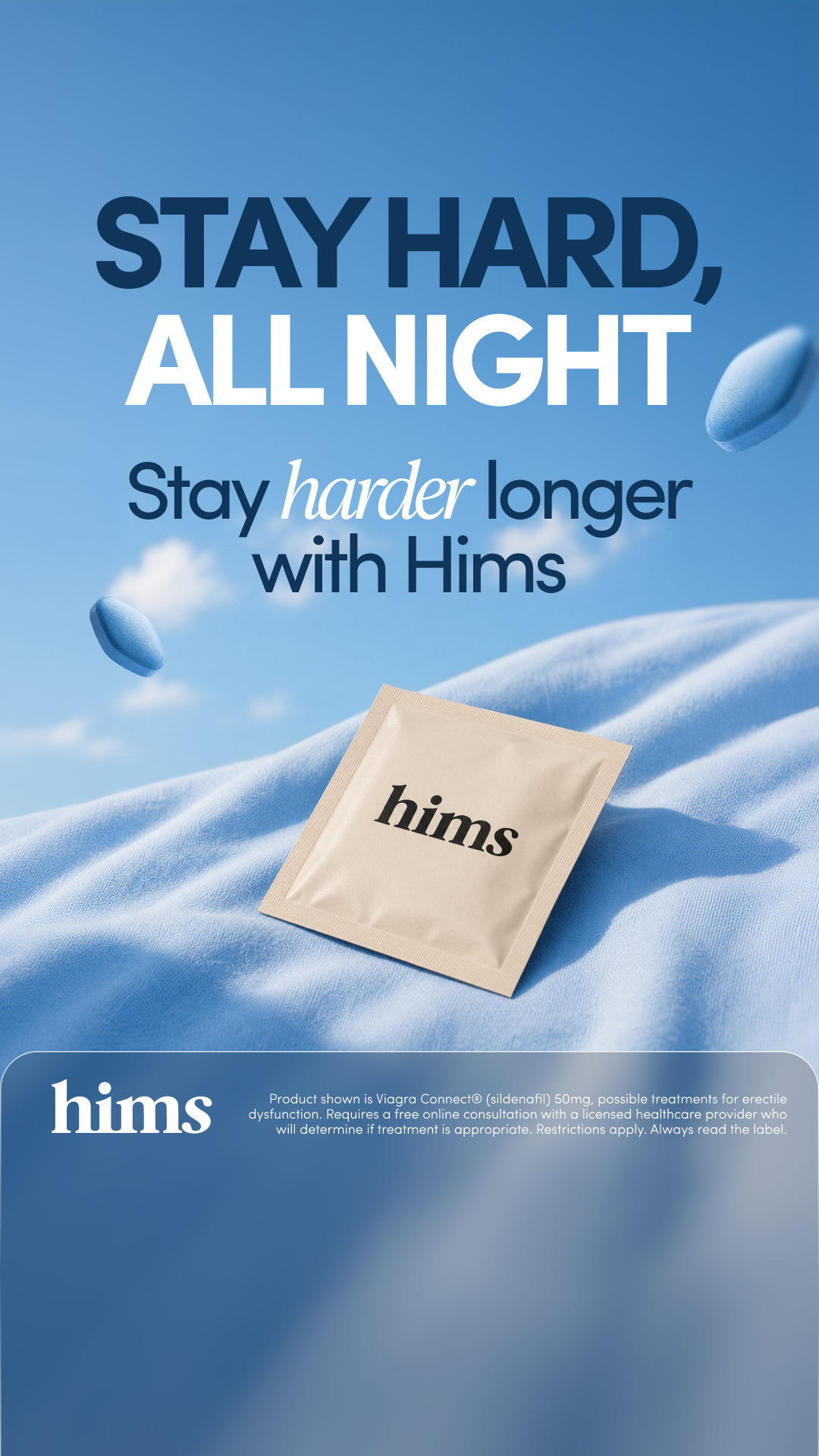 hims Facebook ad