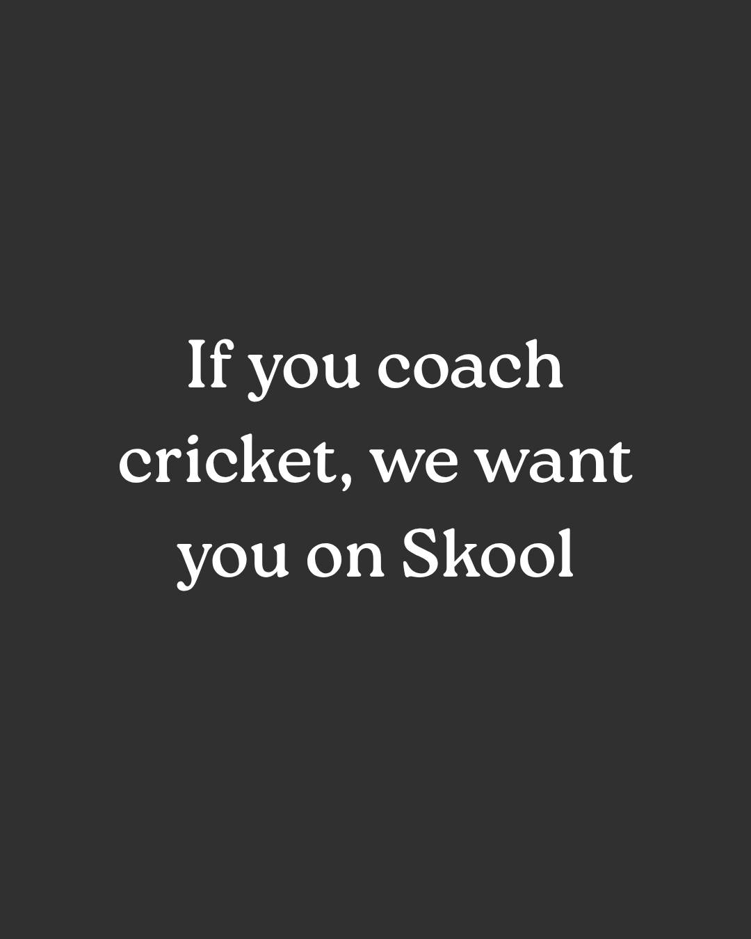 Skool Facebook ad