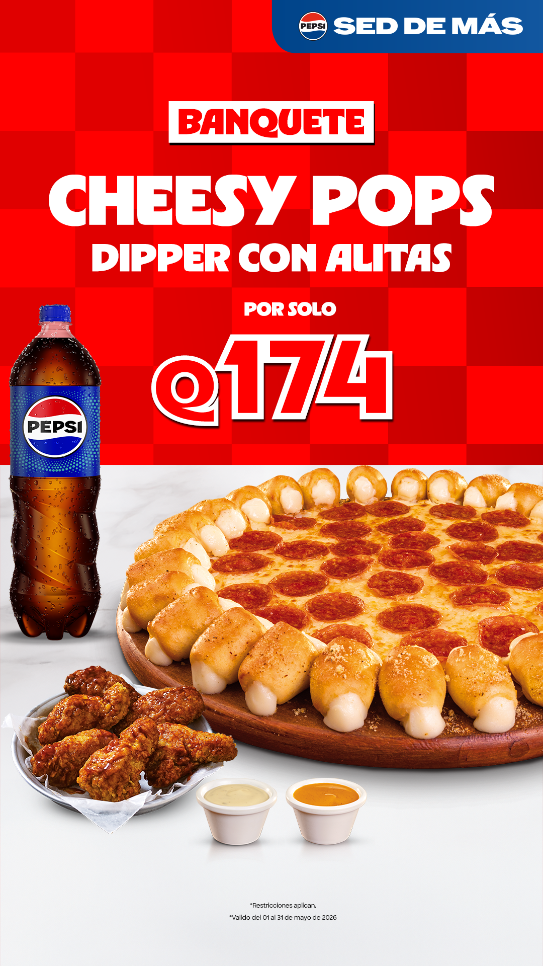 Pizza Hut Guatemala Facebook ad