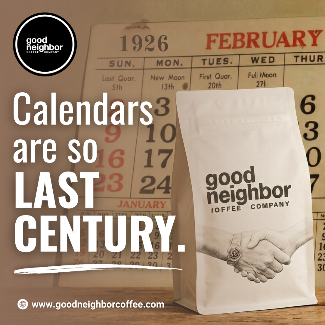 Good Neighbor Coffee Company Facebook ad