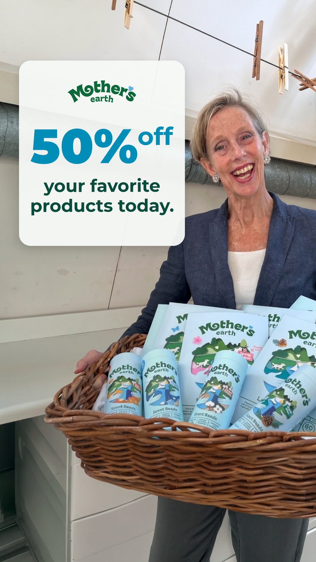Mothers Earth Facebook ad