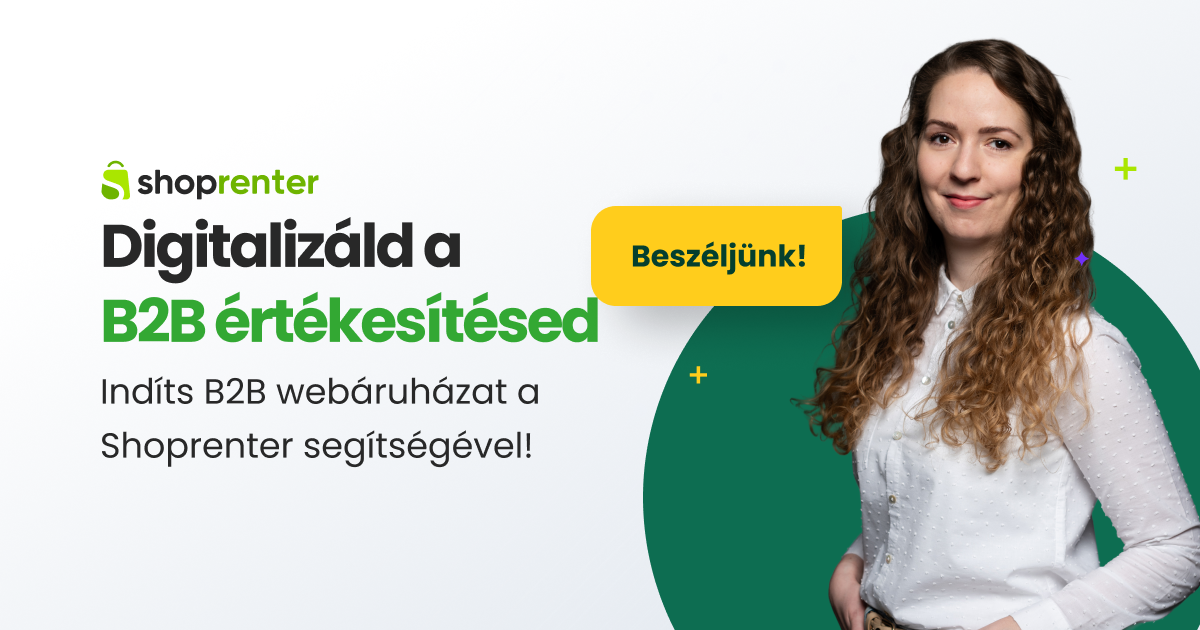 Shoprenter Facebook ad