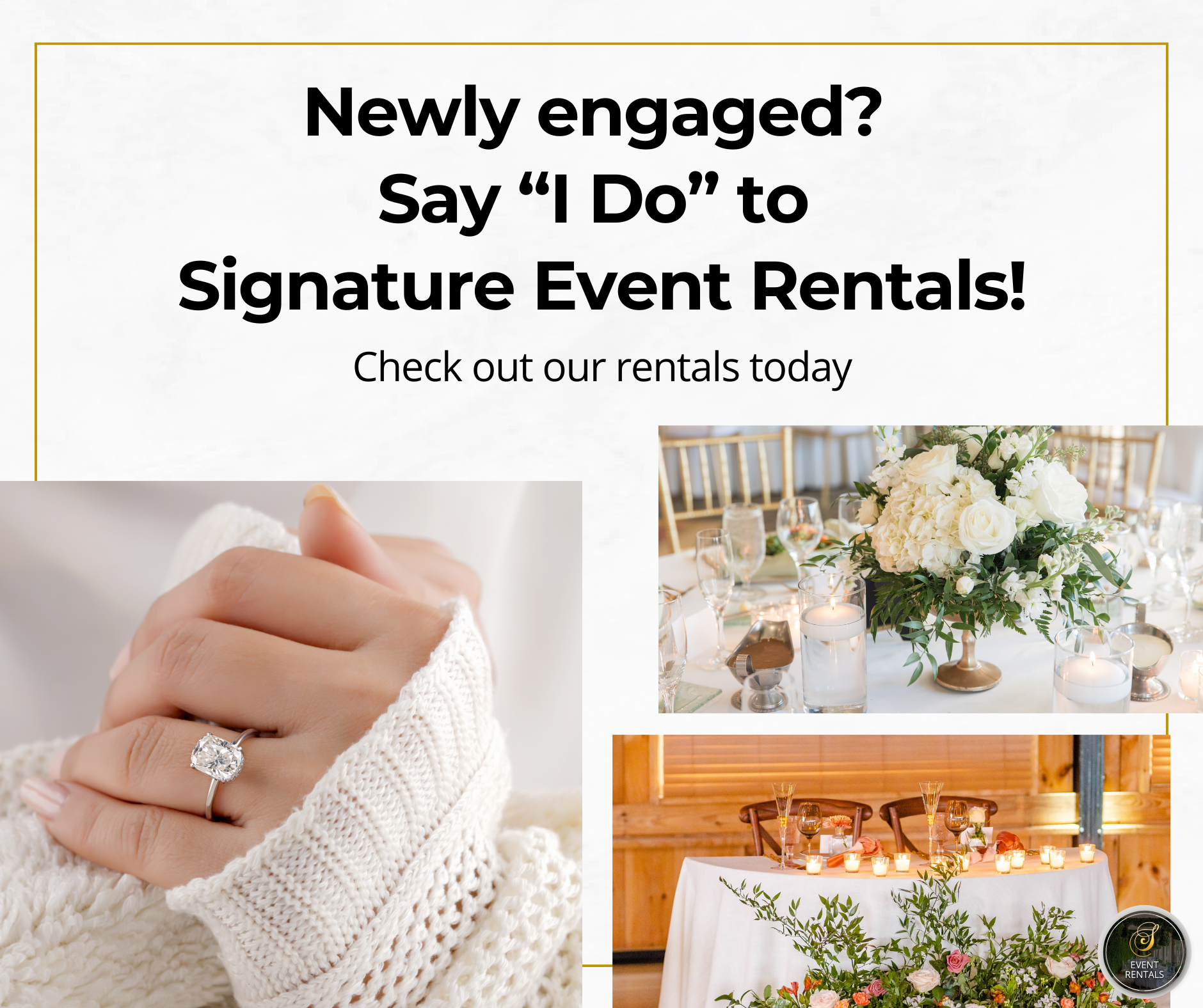 Signature Event Rentals Facebook ad
