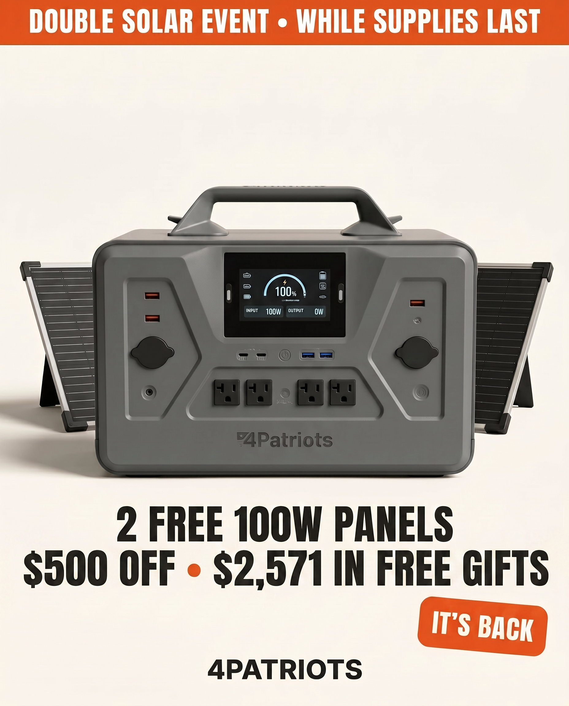4Patriots Facebook ad