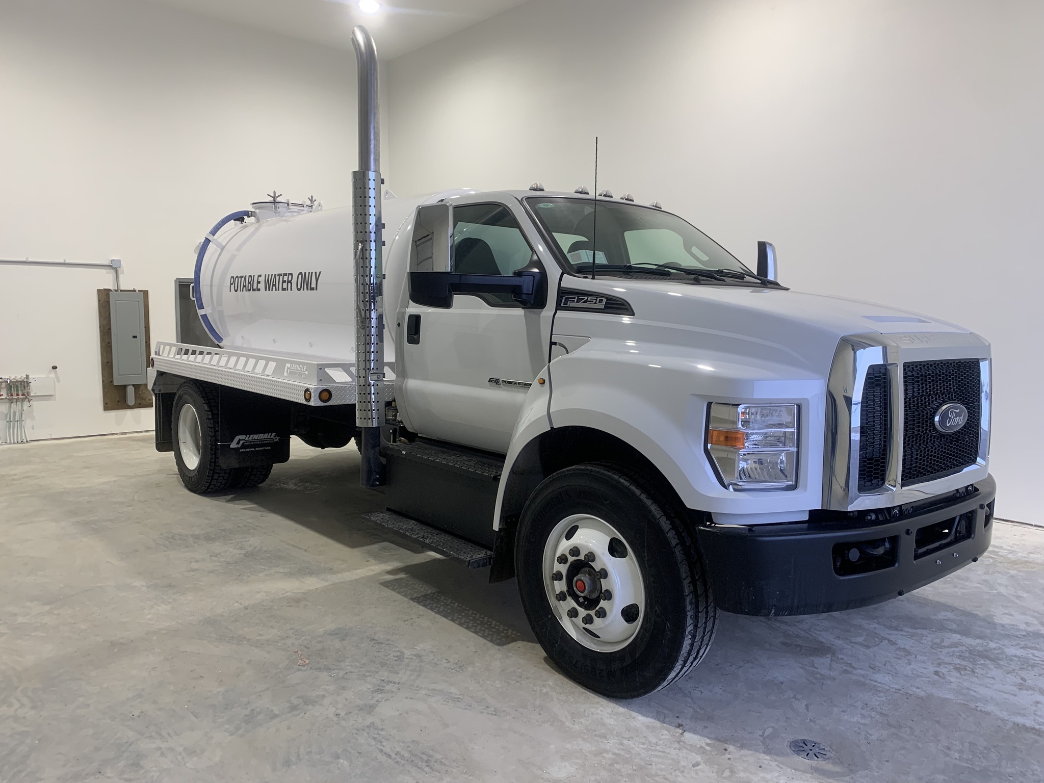 Thom Brokerage & Consulting Inc Facebook ad: FOR SALE: 2026 1600-Gallon Ford F-750 Potable Water…