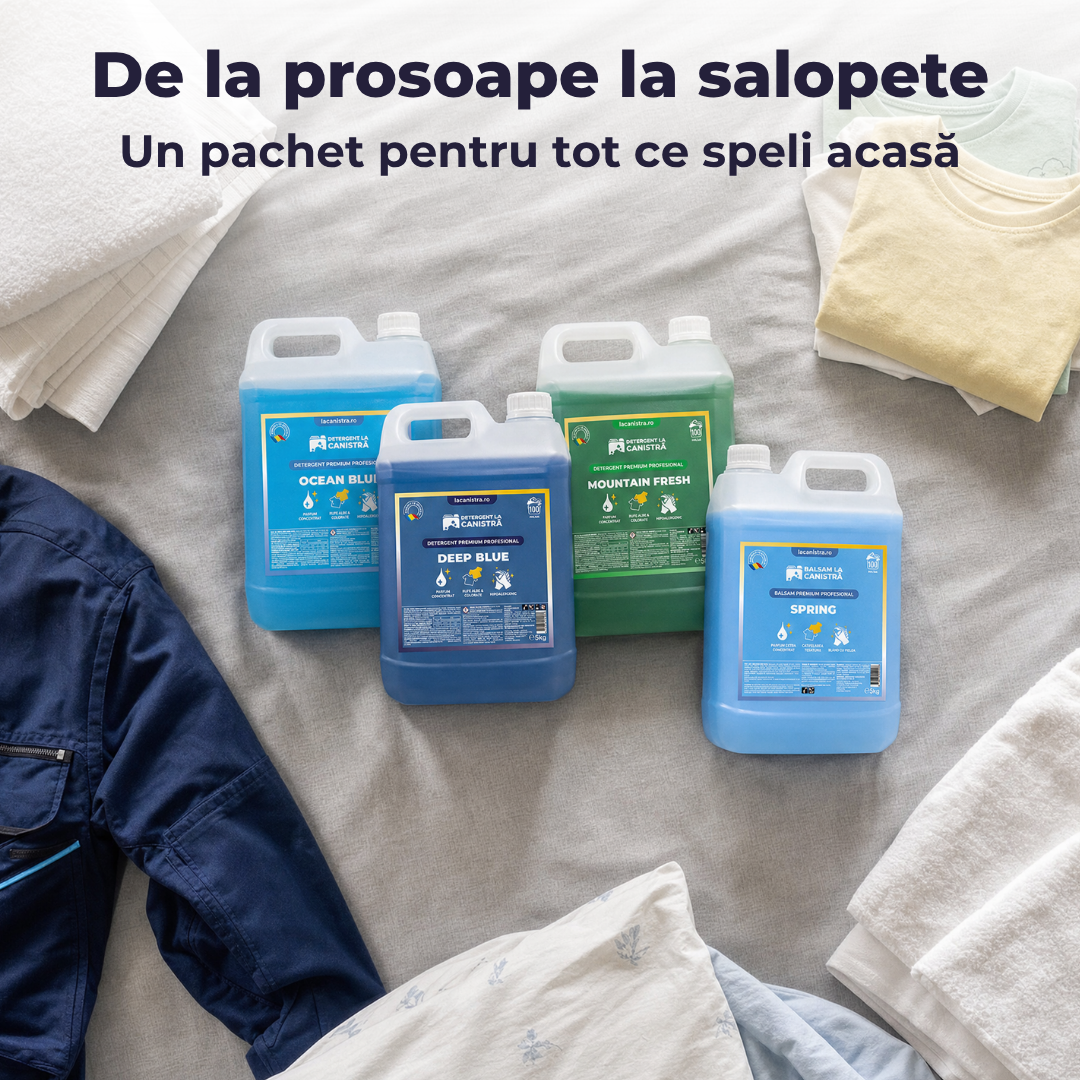 LaCanistra.ro Facebook ad: Comandă Detergent Direct Din Fabrică