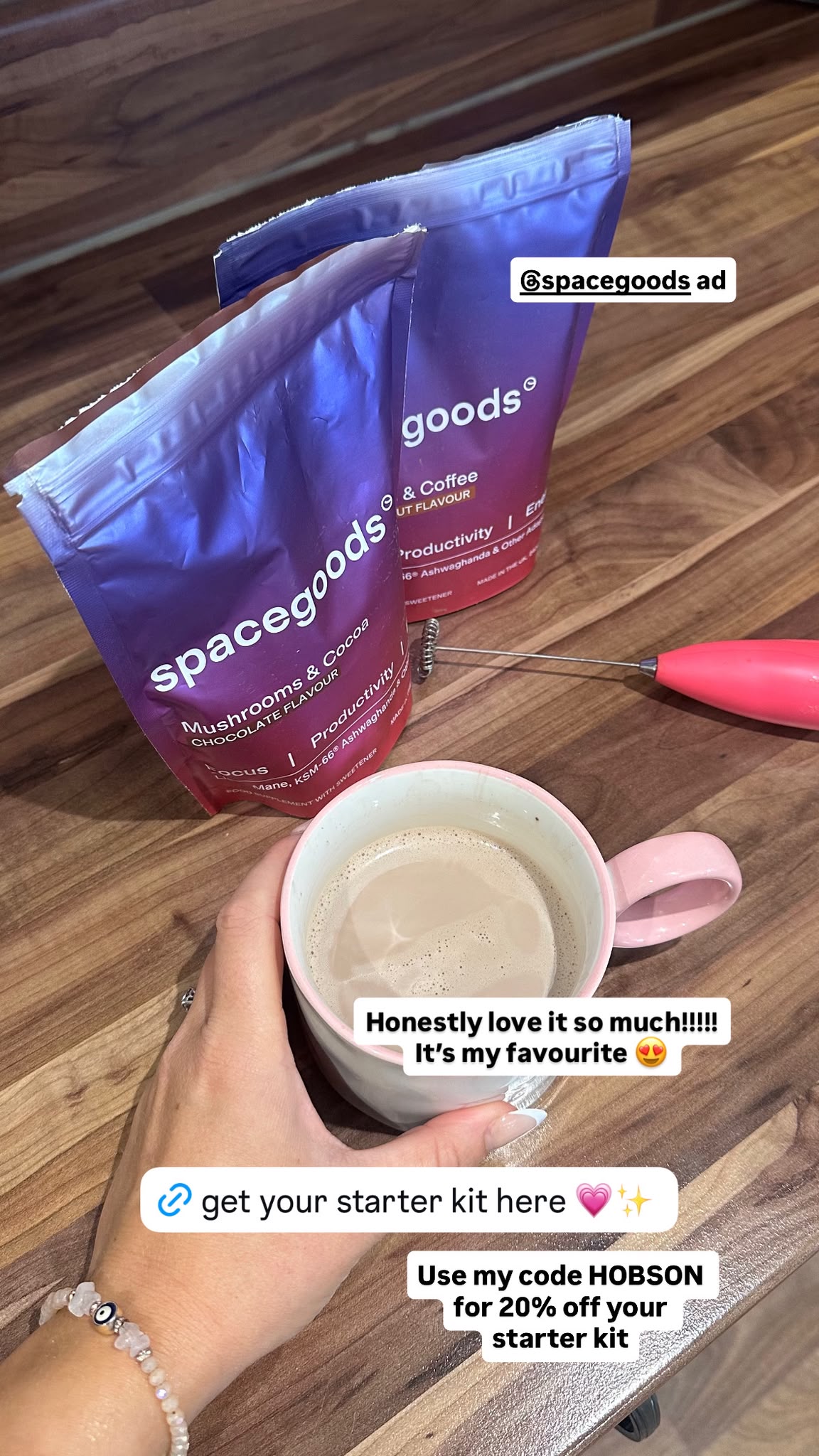 Spacegoods Facebook ad