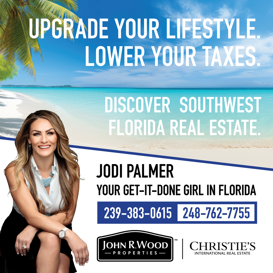 John R. Wood Properties Facebook ad: Upgrade your lifestyle, Lower your taxes