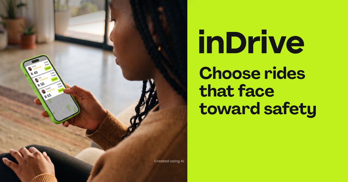 inDrive Facebook ad