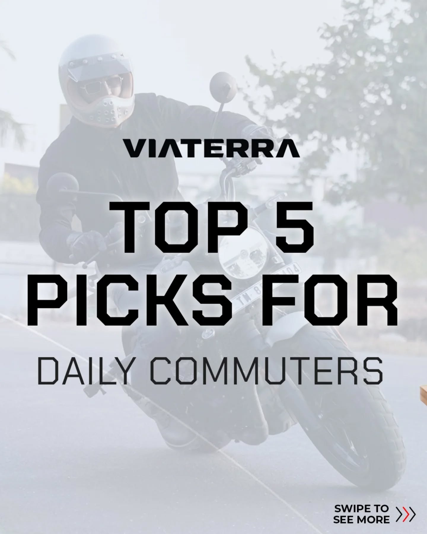 ViaTerra Gear Facebook ad: Top 5 picks to make your daily commute…