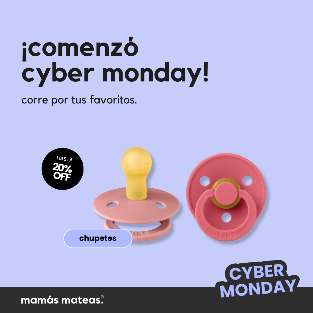 Mamás Mateas Facebook ad: ¡CYBER MONDAY YA ESTÁ EN MAMÁS MATEAS!