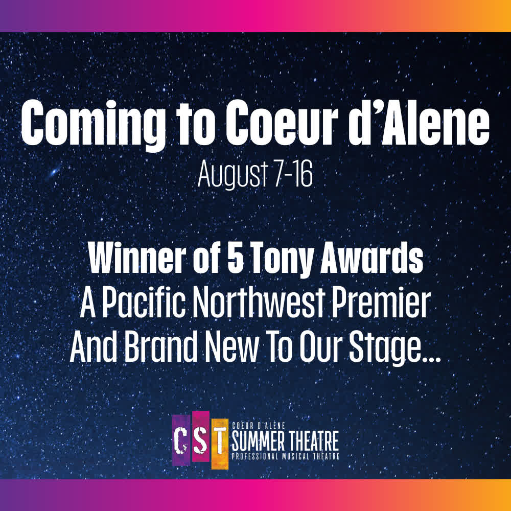 Coeur d'Alene Summer Theatre Facebook ad
