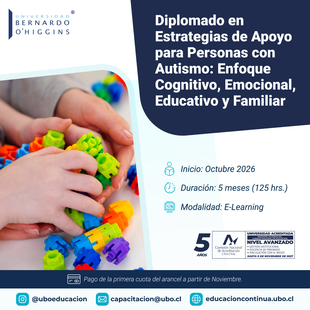 UBO Capacitación Facebook ad: Diplomado en Apoyo para Personas con Autismo - UBO