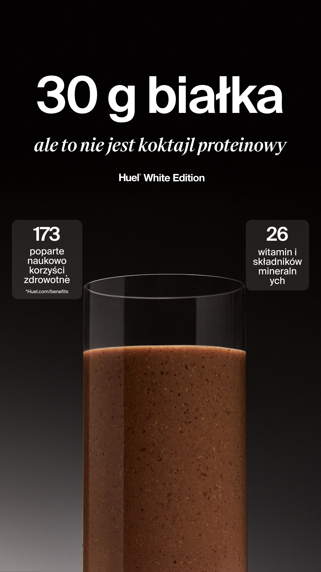 Huel Facebook ad