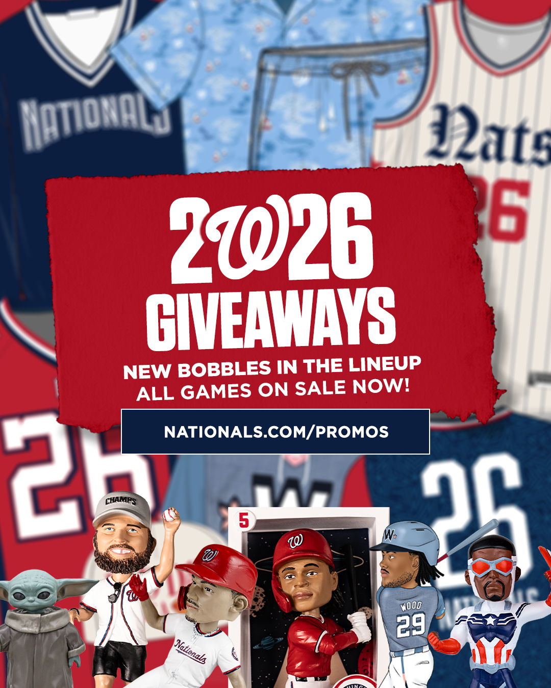 Washington Nationals Facebook ad from Mar 31, 2026