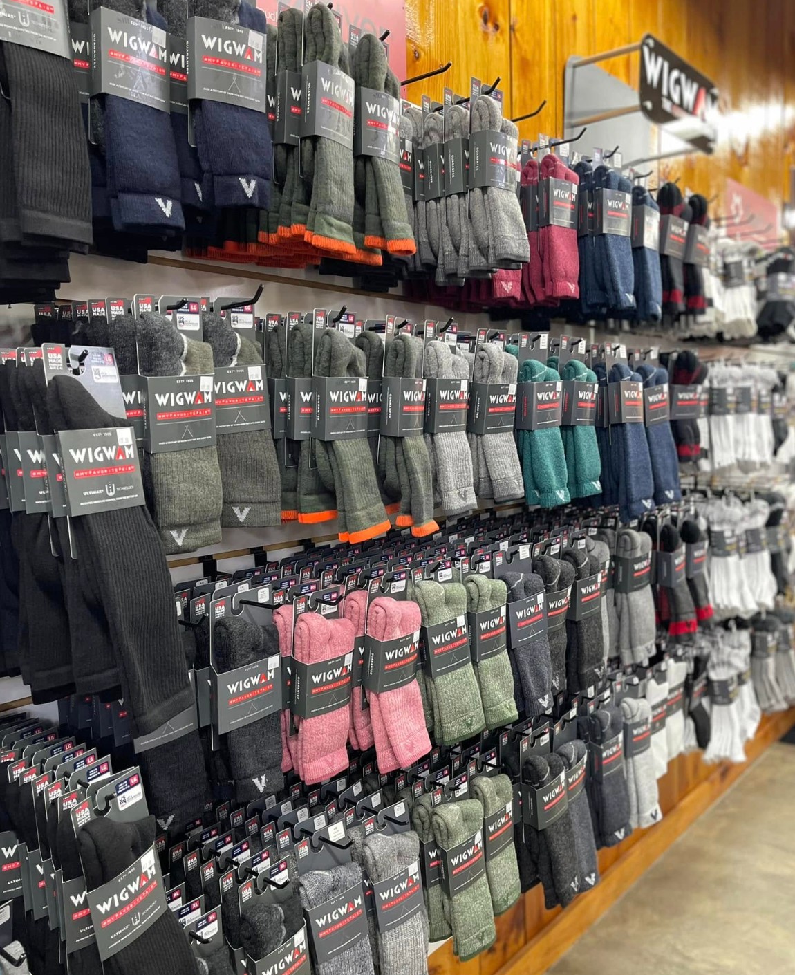 Wigwam Socks Facebook ad: Experience everyday comfort with Wigwam Everyday Socks.