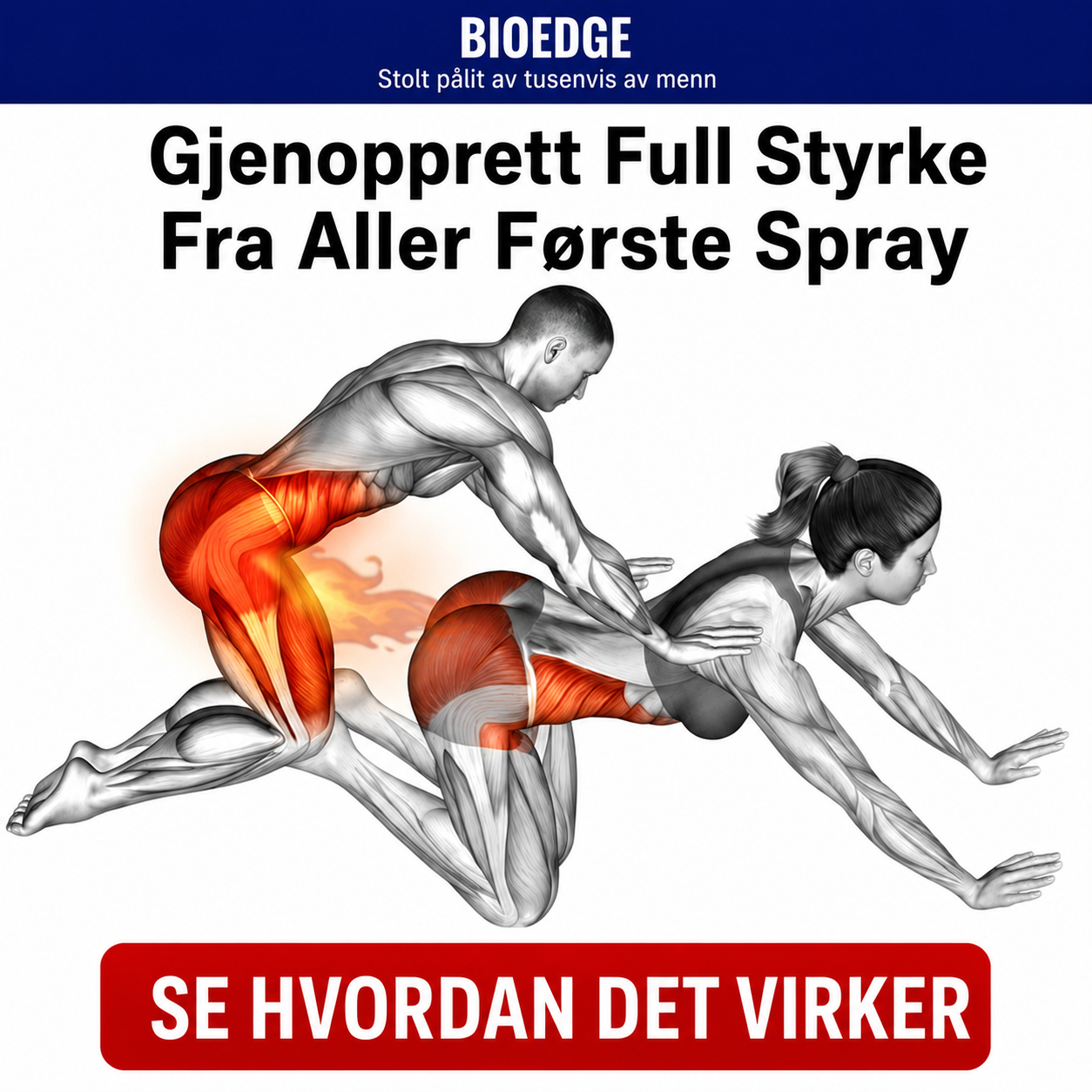 Dr guided breathing Facebook ad: Ekte menn trenger ikke tabletter for å prestere