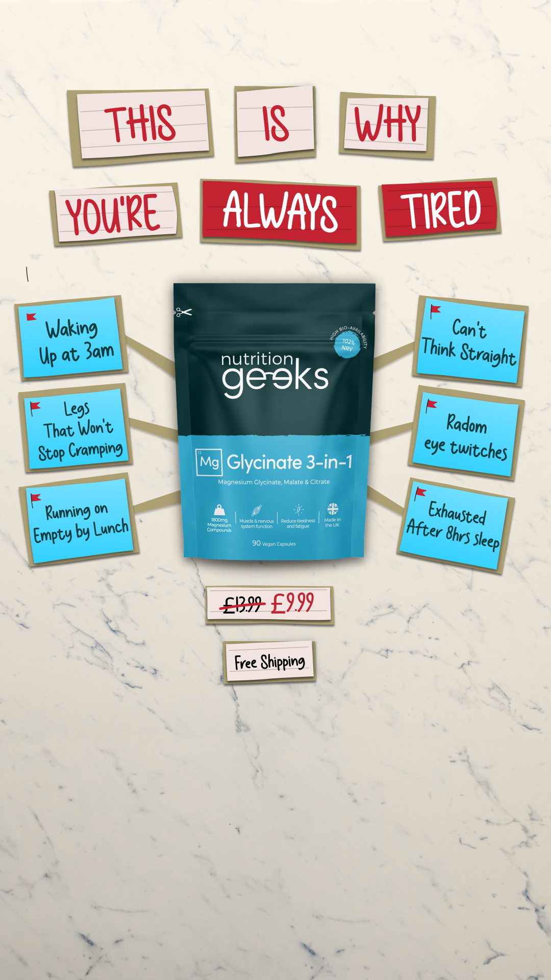 Nutrition Geeks Facebook ad