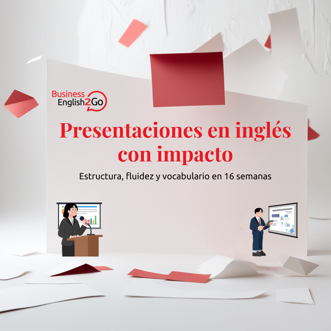 BusinessEnglish2Go Facebook ad: Clases privadas 1:1