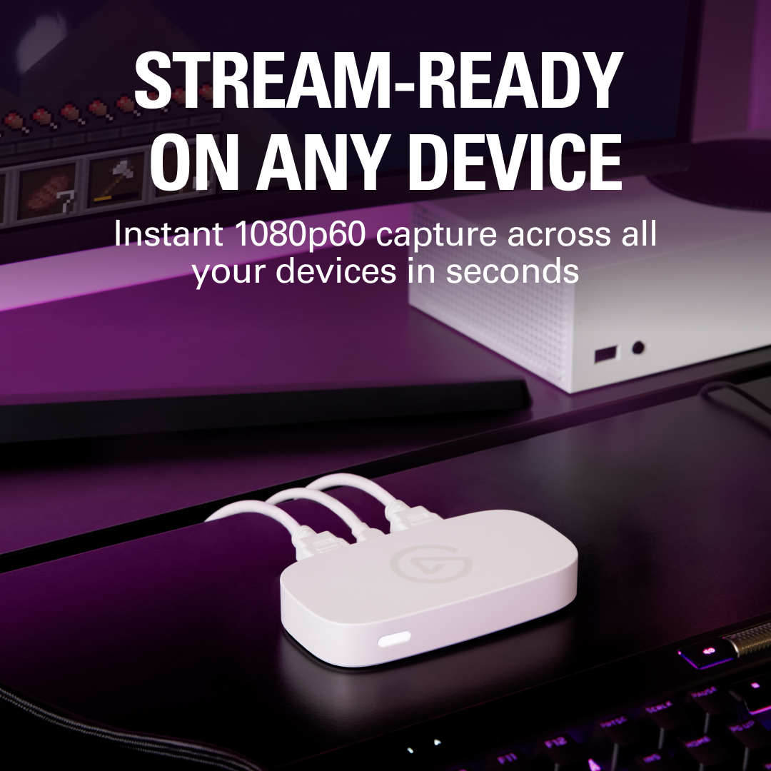 Elgato Facebook ad: ZERO LAG, ALL HYPE