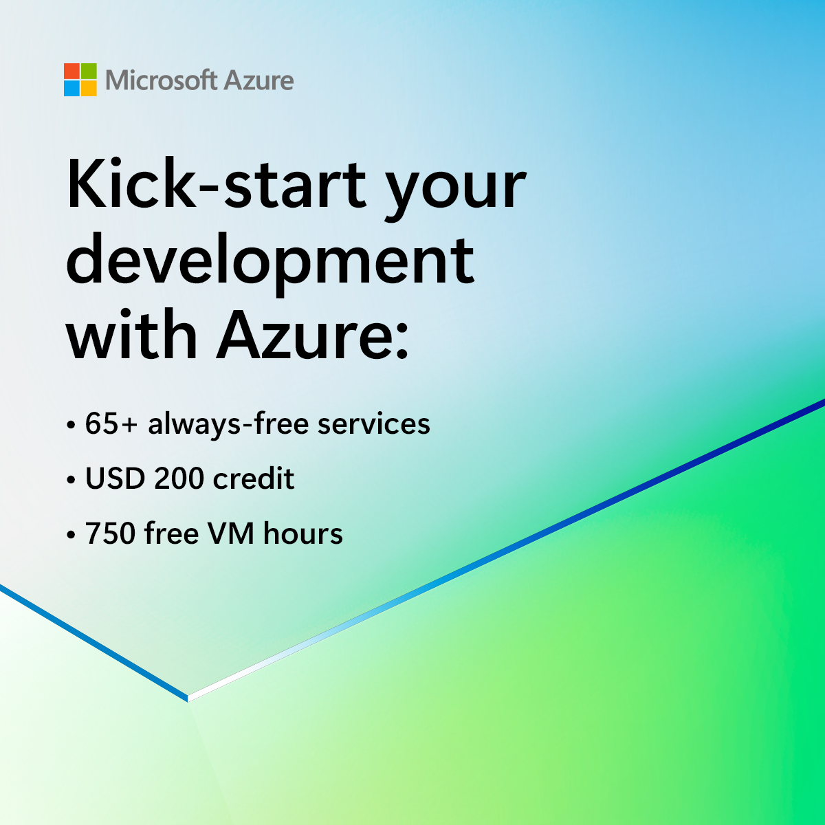 Microsoft Azure Facebook ad