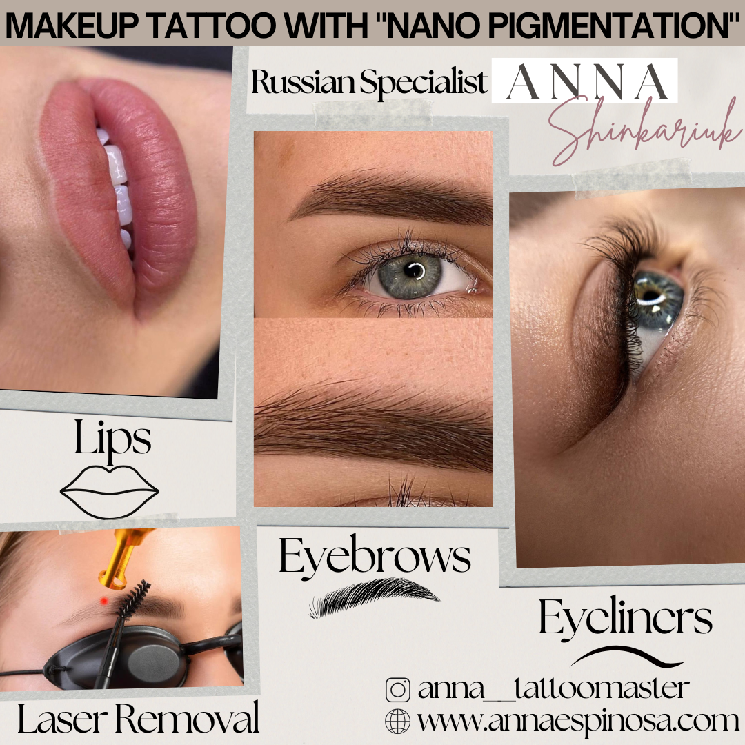 Anna Shinkariuk Facebook ad: Makeup Tatoo Artist