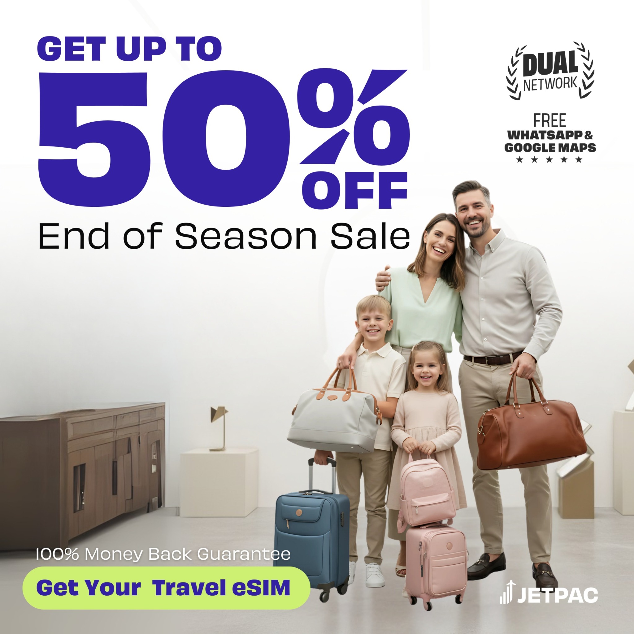 Jetpac Facebook ad