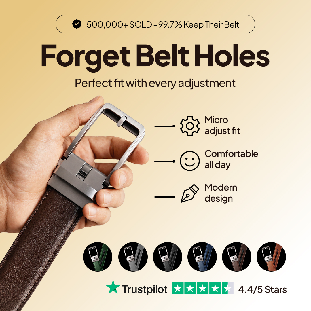 Buckley Belts Facebook ad