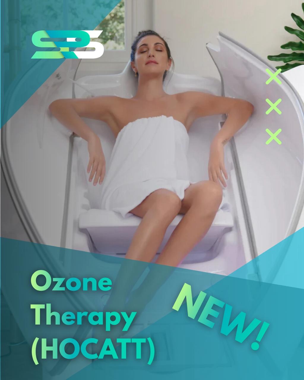 Sports Recovery Studio Facebook ad: Ozone Therapy Now Available