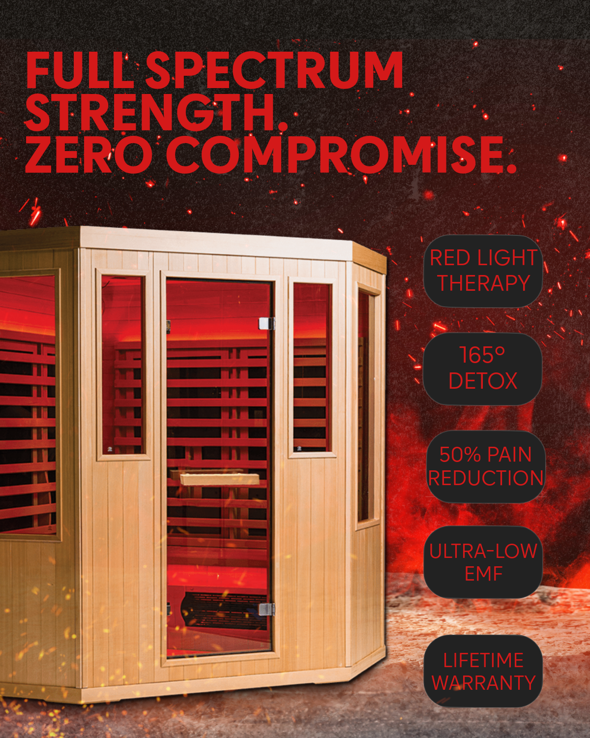 Good Health Saunas Facebook ad