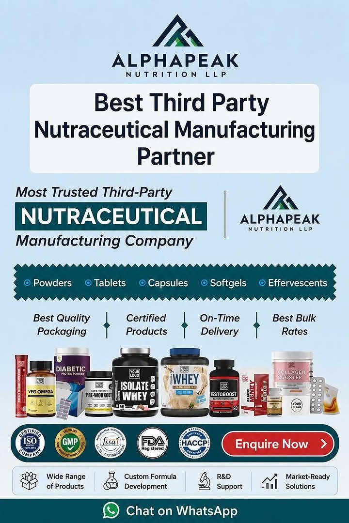 Alpha peak nutrition Facebook ad