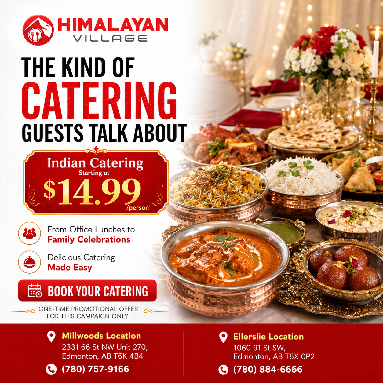 Himalayan Village Facebook ad