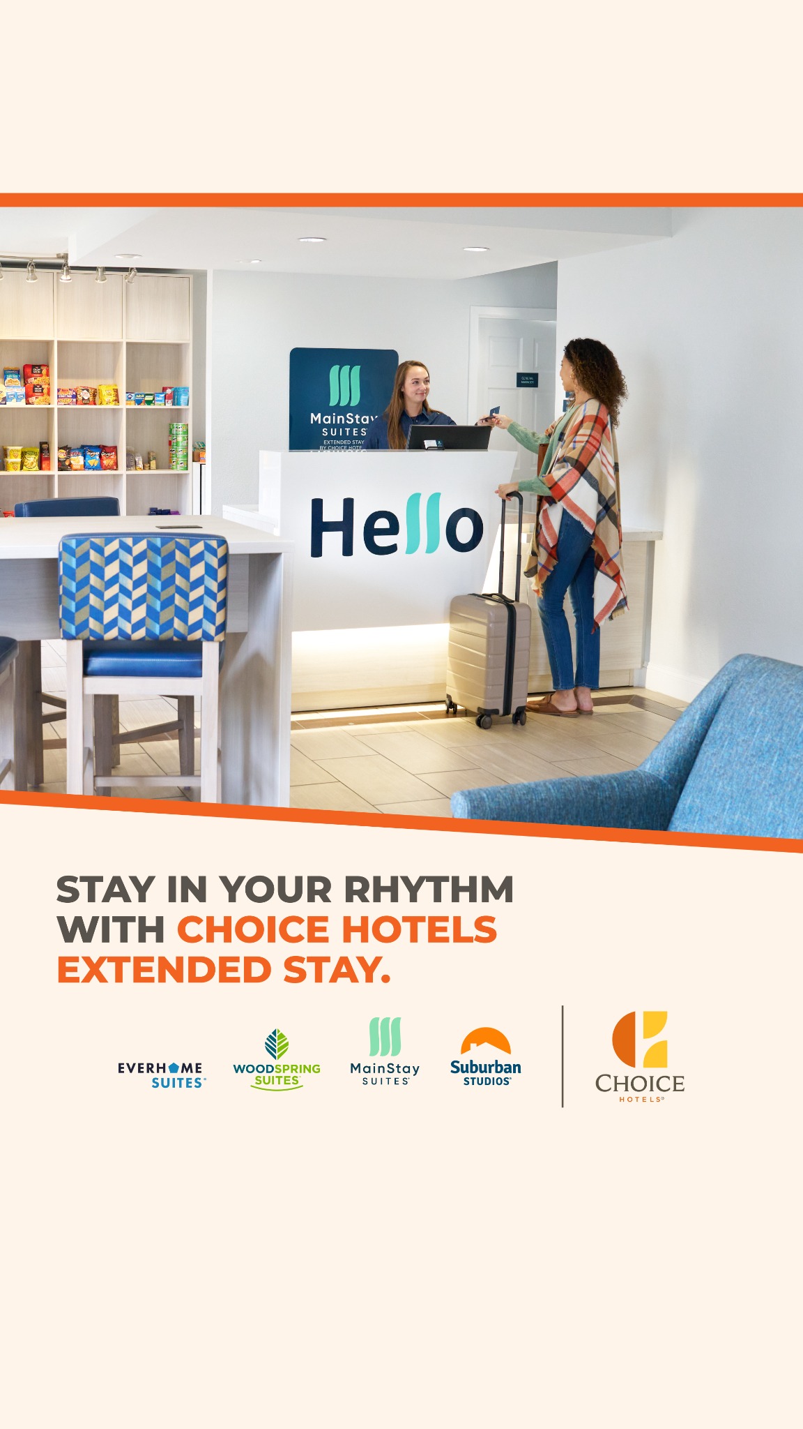 Choice Hotels Facebook ad
