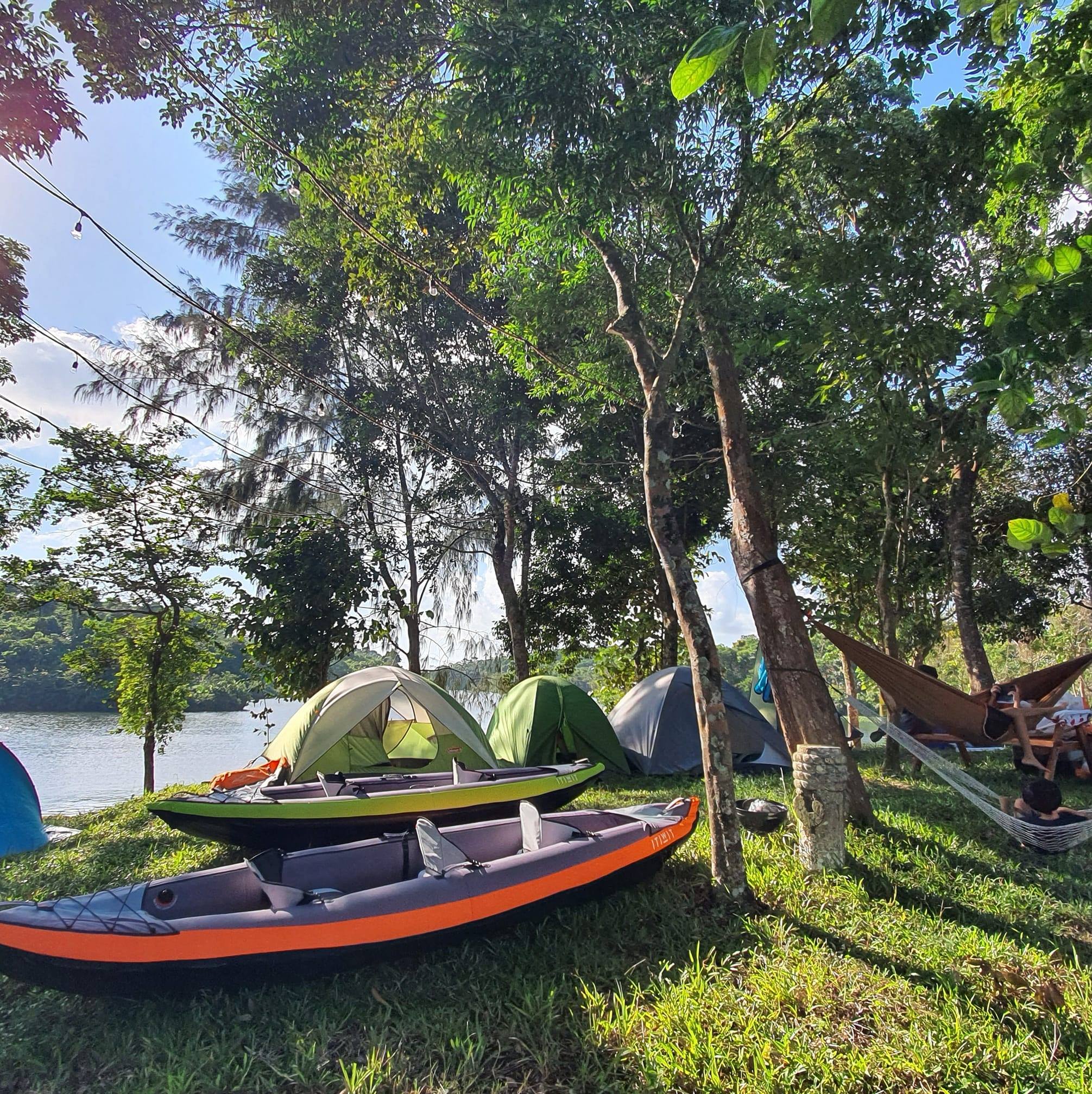 Camp Aurora Facebook ad: A family owned, private lakefront camping ground located…