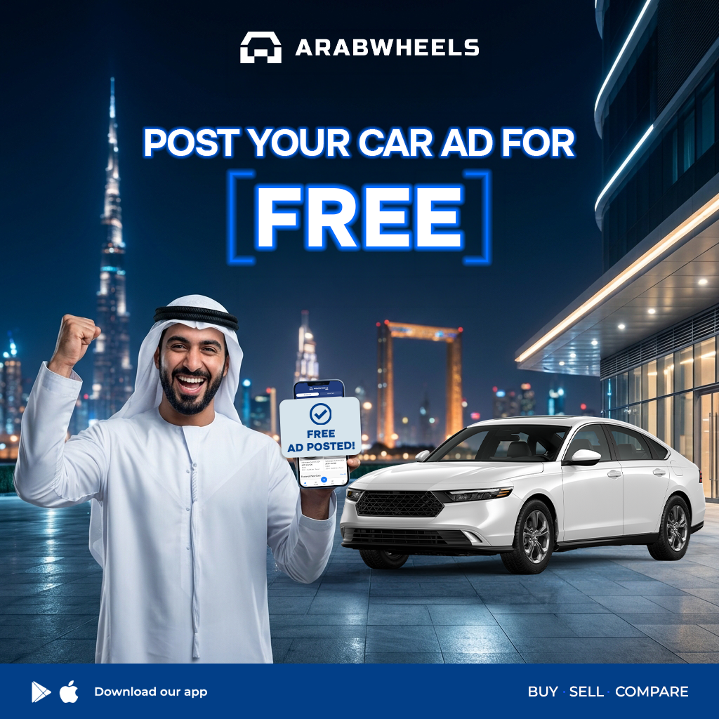 ArabWheels Facebook ad: Get Genuine offers from Verified Buyers