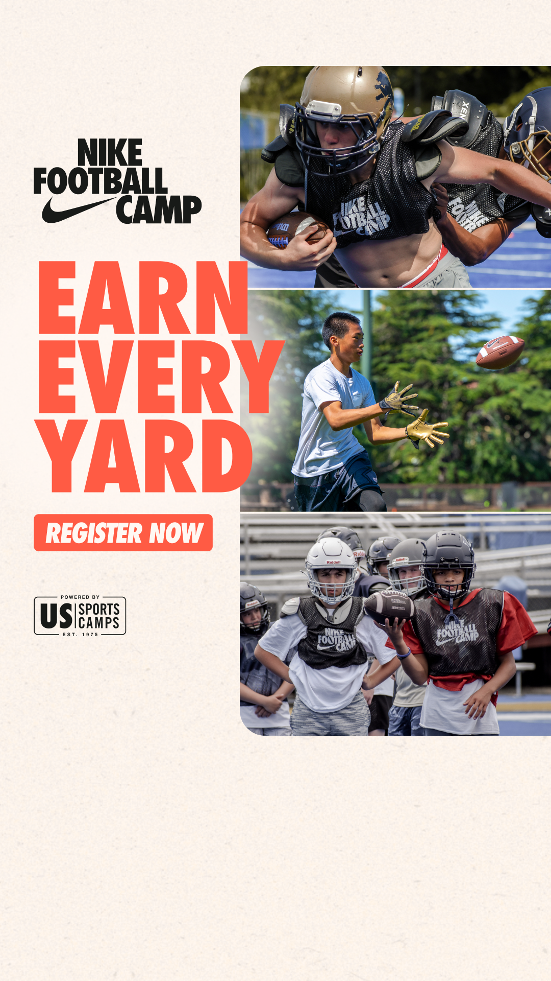 US Sports Camps - NIKE Sports Camps Facebook ad