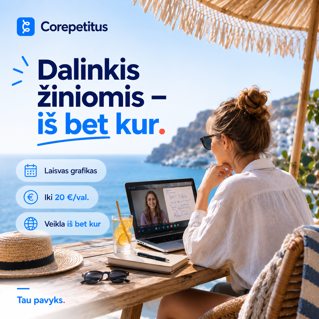 Corepetitus Facebook ad