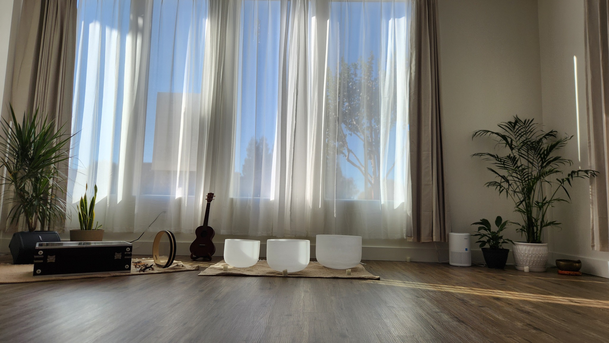 Unwind Yoga Meditation Facebook ad: Brentwood, CA | local, family owned and operated…
