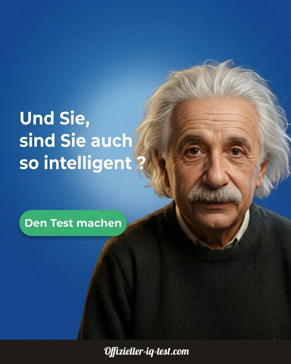 Originaler IQ Test Facebook ad