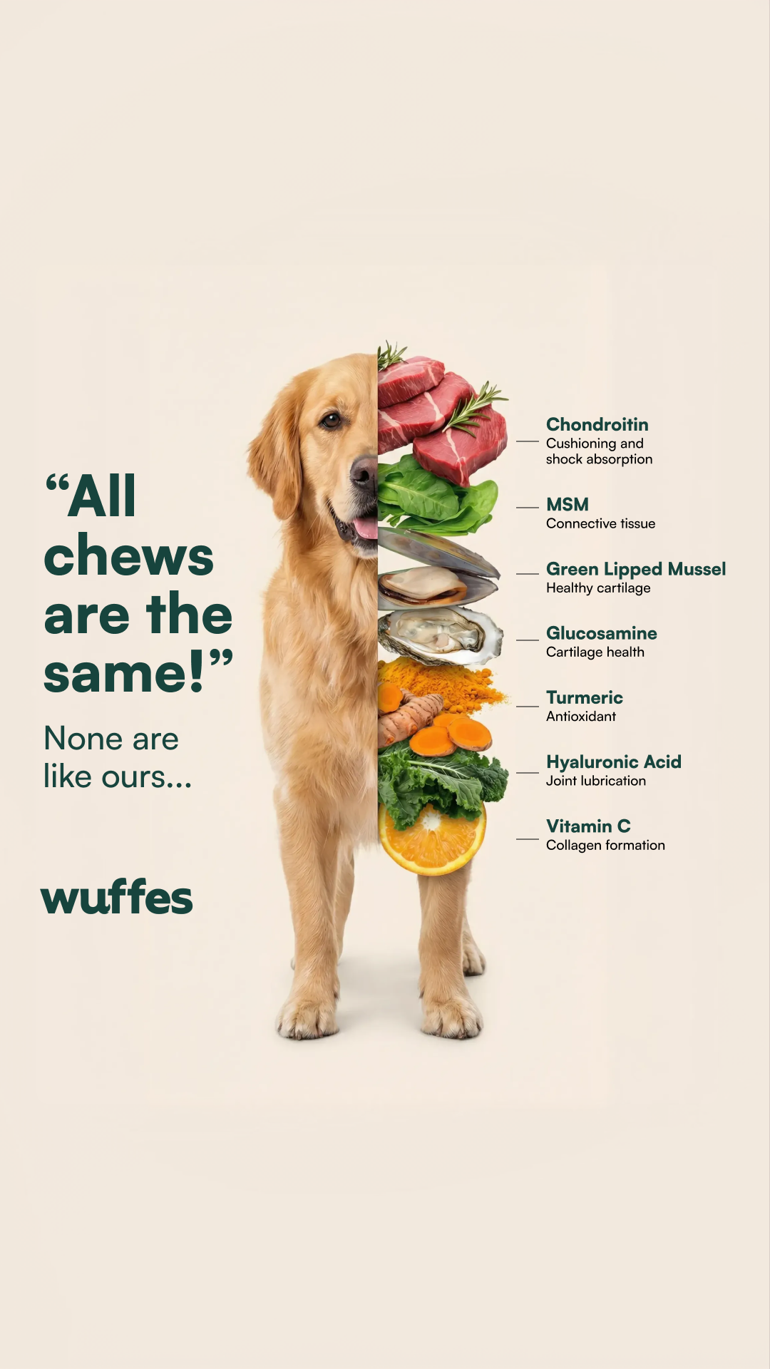 Wuffes Facebook ad