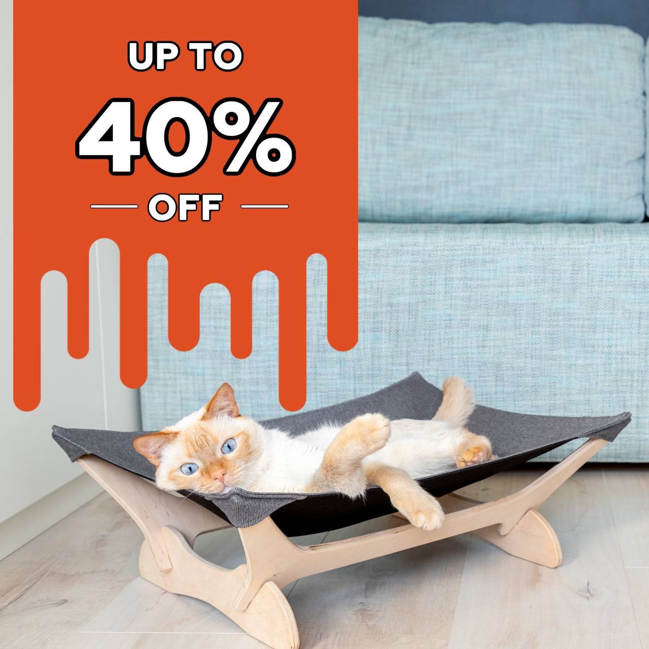Petjoy Facebook ad: CatHammoks - Etsy