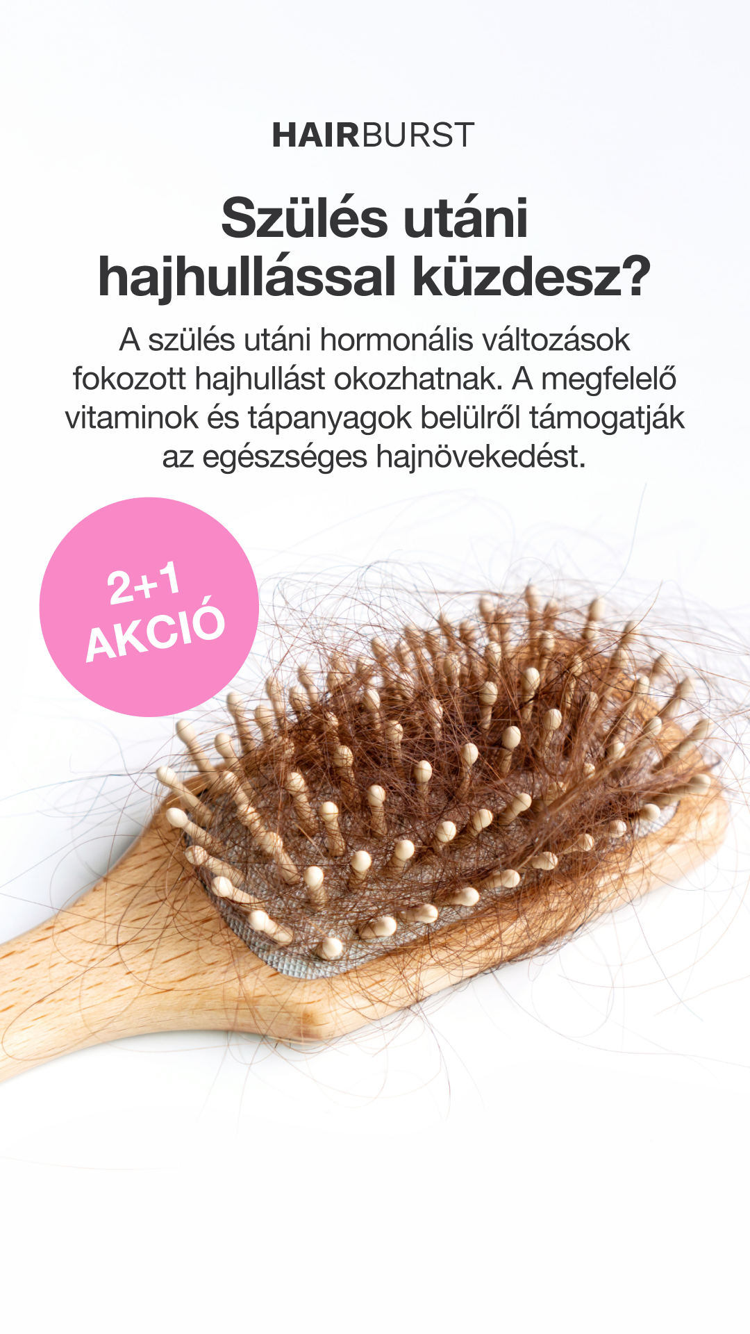 Hairburst Hungary Facebook ad